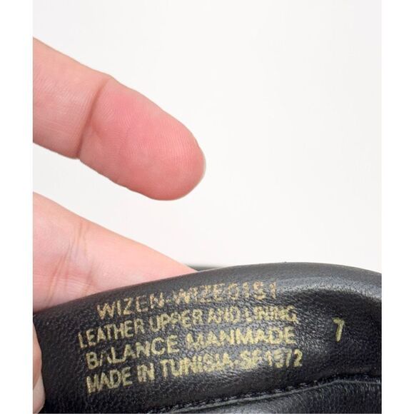 Steve Madden Sandals Womens Size 7 Black Leather Double Strap Open Toe - Picture 8 of 9